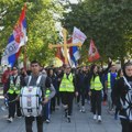 Једна колона студената већ надомак Земуна: Свечани дочек за све на Студентском тргу