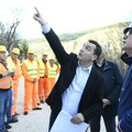 Vesić obišao radove na obnovi puta Pirot-Dimitrovgrad: Vrednost investicije 116 miliona dinara