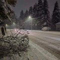 Saobraćaj otežan, u Valjevu visina snega 15 cm