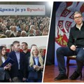 Uživo Vučić u Beloj Crkvi: Mislim da su dobar deo studenata blokadera dobra i časna deca, a ti besni, bogati, bahati…