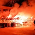Torcida napravila potpuni haos u Hrvatskoj: Zapalili baklje ispred zatvora i bolnice, blokirali grad