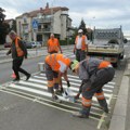 Postavljene zvučne trake u Bulevaru kraljice Marije (FOTO)