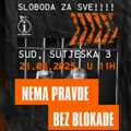 Zborovi Novi Sad: Nanogvica ne znači sloboda, dođite u sredu u 11 ispred suda