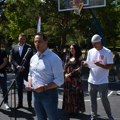 Brose za nove košarkaške nade iz Pančeva: Otvoren novi košarkaški teren