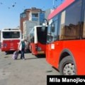 U nesreći u Beogradu oštećen gradski autobus