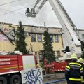 Požar u Zrenjaninu: Gorela bivša fabrika tekstila (foto/VIDEO)