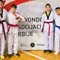 Dve medalje za “Broj 1”: Kragujevački tekvondisti postigli dobar rezultat na Prvenstvu Srbije