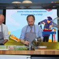 Šef Delegacije EU na sajmu kuvao za narod: Srbi vole da jedu, da sednu za sto i da dele hranu