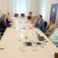Podgoričani u Gradskoj kući Razvoj sporta i razmena iskustava za izradu budućih strateških dokumenata kao tema razgovora