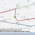 Autobusi 53 i 55 u petak menjaju trasu kroz Futog