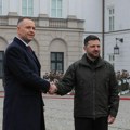 Zelenski u Poljskoj gledao obraćanje Putina: "Da živimo slobodno, bez vladavine Moskve"