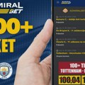 AdmiralBet i Sportske 100+ tiket - Het-trik Alvareza!