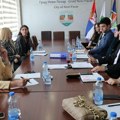 Održan radni sastanak u okviru projekta “Sigurnost žena i devojčica na teritoriji grada Novog Pazara“