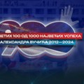 Devetih sto od 1.000 uspeha Aleksandra Vučića i njegovog tima VIDEO