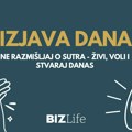 Izjava dana: Ne razmišljaj o sutra – živi, voli i stvaraj danas