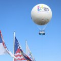 Obavljen probni let panoramskog balona u bojama EŠKPA 2027 na Adi Ciganliji