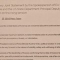 Prekršene garancije koje je su EU i SAD dale Beogradu: Ovo je dokument koji pokazuje šta je pogaženo hapšenjem srpskog…