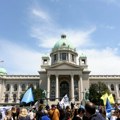 Završen protest prosvetara ispred ispred Vlade Srbije