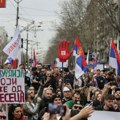 Gardijan: Demonstranti marširaju Beogradom na masovnom protestu protiv predsednika Srbije