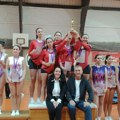 Gimnastički klub “Kolut” iz Leskovca zablistao na drugom regionalnom takmičenju