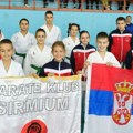 Karate klub „Sirmium“ trijumfovao na turniru „Tvrđava Open“