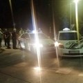 Sudar policijskog i taksi vozila u Leskovcu