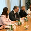 Vučić se sastao sa ministarkom za klimatske promene i životnu sredinu UAE