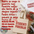 Studenti i Zbor Vas zovu da obojite svoje cegere bojama slobode