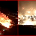 Veliki Požar u postrojenju za reciklažu: Drama u Grčkoj, oblak dima vidiljiv sa udaljenosti od 30 kilometara (video)