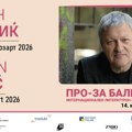 Dragan Velikić dobitnik Književne nagrade „Prozart 2026“ na 14. „PRO-ZA Balkan“ u Skoplju