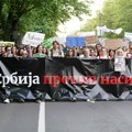 Protest "Srbija protiv nasilja" Završen ispred Predsedništva