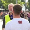 Policija iz Pionirskog parka udaljila osobu koja je provocirala i uznemiravala novinare