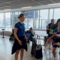 Foto ubod: Plave juniorke „trenirale” na aerodromu