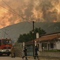 Veliki požar u Korintiji pod kontrolom: Evakuacije u tri sela, rizik od novih požara i dalje visok
