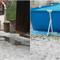 Oluja pogodila topolu Grad veličine lešnika uništio voćnjake i bašte