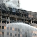 Пожар у Вјесниковом небодеру у Загребу још није угашен