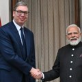 Vučić se sastao sa premijerom Indije Narendrom Modijem u Nju Delhiju