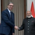 Vučić se sastao sa premijerom Indije Narendrom Modijem u Nju Delhiju