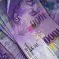 Pao švajcarski franak na iznenadnu objavu o odlasku predsednika Švajcarske centralne banke