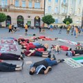 FOTO: Novosađani iskazali solidarnost sa narodom Palestine na Trgu