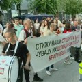 U Kragujevcu skup podrške napadnutima na Pravnom fakultetu u Beogradu