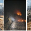 Zbog požara koji se kod Preševa sa okolnih polja proširio i na prugu, oštećeni pragovi, a železnički saobraćaj u prekidu…