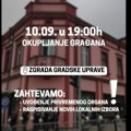 U sredu 10. septembra protest ispred GU Zaječar u 19 sati: Zahteva se uvođenje Privremenog organa i raspisivanje novih izbora
