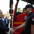 Proslava Dana Sektora za vanredne situacije, premijer i ministri u novom centru u Lapovu