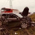 Povređeni vozači u nezgodi kod Smedereva: Saobraćaj se odvija naizmenično