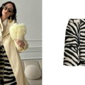 Nakon zmijskog dezena, u fokus se vraća i zebra print!
