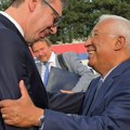 Vučić dočekao Koštu na aerodromu u Beogradu: "Važan podsticaj daljem jačanju odnosa Srbije i EU"