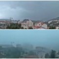 Pojavio se snimak nevremena u crnoj gori: Sav haos je stao u svega nekoliko sekundi (video)