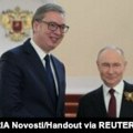 Putin izjavio da 'izuzetno ceni' Vučićevo učešće na proslavi u Moskvi