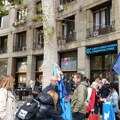 Protest i šetnja zaposlenih u kulturi u Beogradu